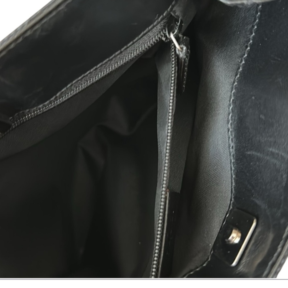 Gucci Black Monogram Tote Bag - Picture 14 of 16